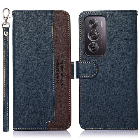 KHAZNEH For Oppo Reno12 Pro 5G (Global) Wallet Case RFID Blocking Leather Phone Cover