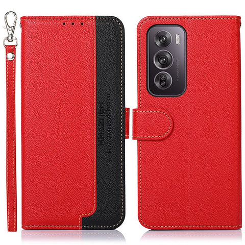 KHAZNEH For Oppo Reno12 Pro 5G (Global) Wallet Case RFID Blocking Leather Phone Cover