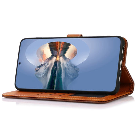 KHAZNEH For Oppo Reno12 Pro 5G (Global) Wallet Case Folding Stand PU Leather Phone Cover