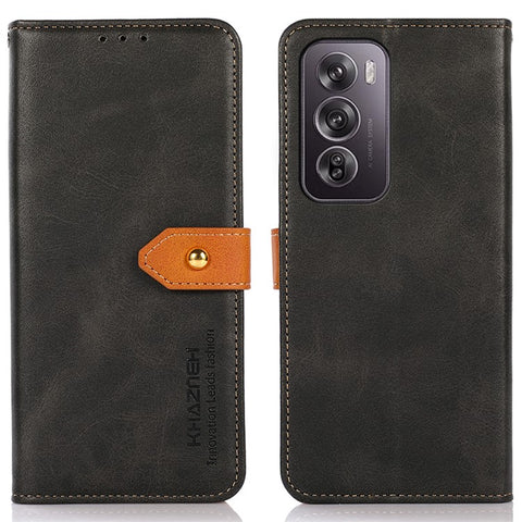 KHAZNEH For Oppo Reno12 Pro 5G (Global) Wallet Case Folding Stand PU Leather Phone Cover