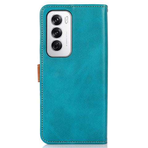 KHAZNEH For Oppo Reno12 5G (Global) Stand Case PU Leather Wallet Phone Cover