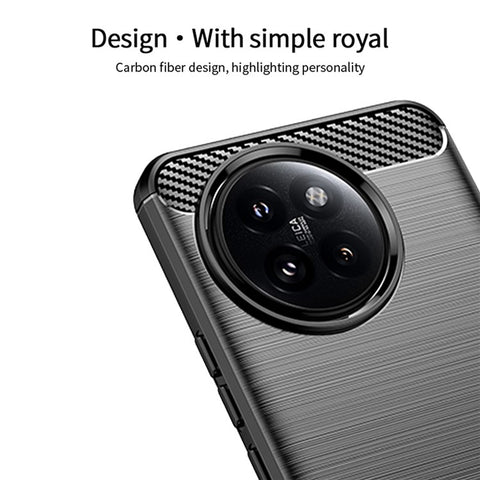 MOFI JK TPU Series-1 For Xiaomi Civi 4 Pro 5G / 14 Civi 5G Case Brushed TPU Phone Cover