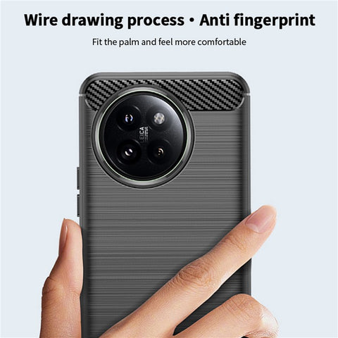 MOFI JK TPU Series-1 For Xiaomi Civi 4 Pro 5G / 14 Civi 5G Case Brushed TPU Phone Cover