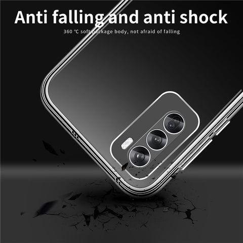 MOFI For Oppo Reno12 5G (Global) Clear Case Soft TPU Protective Phone Cover