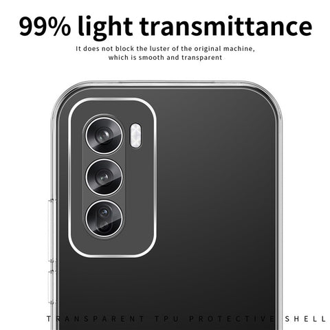 MOFI For Oppo Reno12 5G (Global) Clear Case Soft TPU Protective Phone Cover