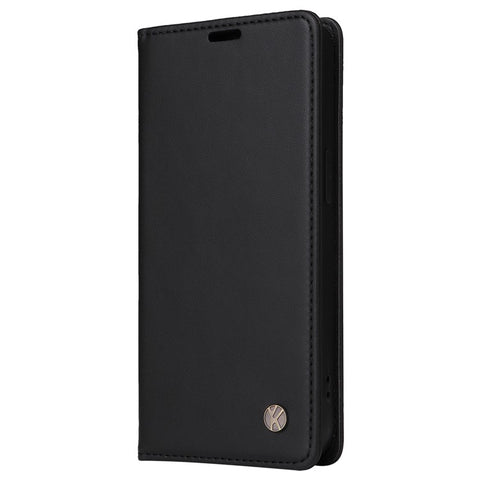 YIKATU YK-001 For Oppo Reno12 5G (Global) Case Wallet Leather Phone Cover Folio Strong Magnetic Closure