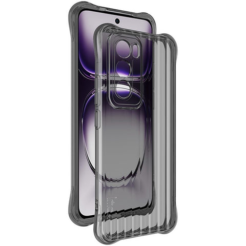 IMAK For Oppo Reno12 Pro 5G (Global) Case Anti-Drop TPU Phone Cover Corrugated Texture