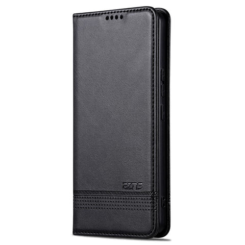 AZNS For Oppo Reno12 5G (Global) Phone Case Cowhide Texture PU Leather Phone Cover