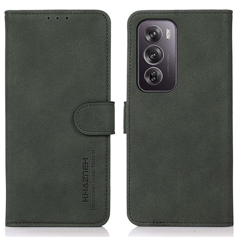 KHAZNEH For Oppo Reno12 Pro 5G (Global) Wallet Phone Case Protective PU Leather Cover