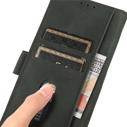 KHAZNEH For Oppo Reno12 Pro 5G (Global) Wallet Phone Case Protective PU Leather Cover