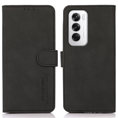 KHAZNEH For Oppo Reno12 5G (Global) Phone Case Protective PU Leather Wallet Cover