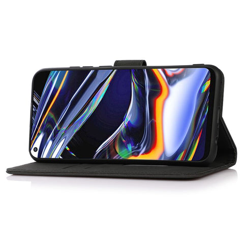 KHAZNEH For Oppo Reno12 5G (Global) Phone Case Protective PU Leather Wallet Cover