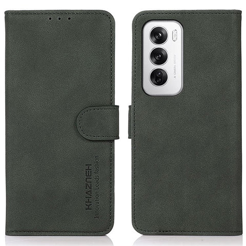 KHAZNEH For Oppo Reno12 5G (Global) Phone Case Protective PU Leather Wallet Cover