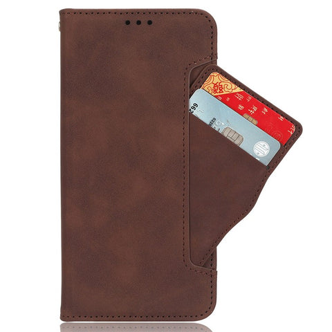For Oppo A80 5G / A3 Pro (Global) 5G / K12x 5G (India) / A3x 5G (China) Case Multiple Card Slots Leather Stand Phone Cover