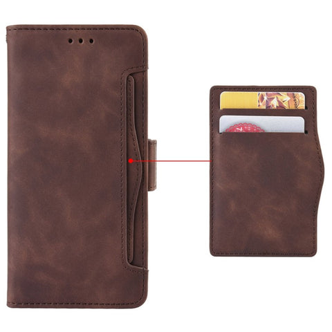 For Oppo A80 5G / A3 Pro (Global) 5G / K12x 5G (India) / A3x 5G (China) Case Multiple Card Slots Leather Stand Phone Cover