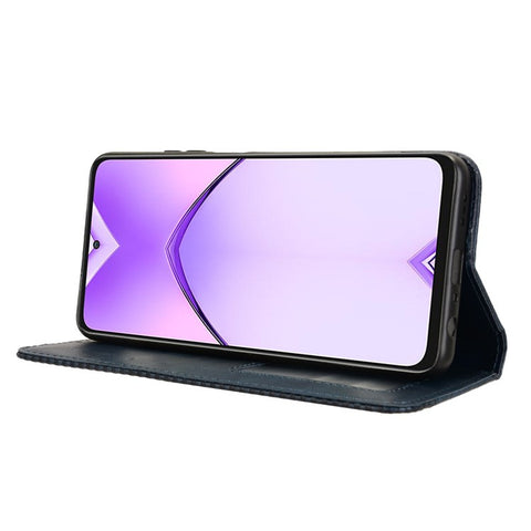 For Oppo A80 5G / A3 Pro (Global) 5G / K12x 5G (India) / A3x 5G (China) Case PU Leather Wallet Phone Cover Stand View