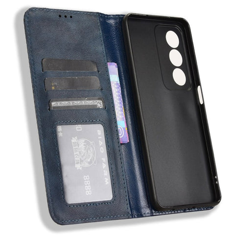 For Oppo A80 5G / A3 Pro (Global) 5G / K12x 5G (India) / A3x 5G (China) Case PU Leather Wallet Phone Cover Stand View