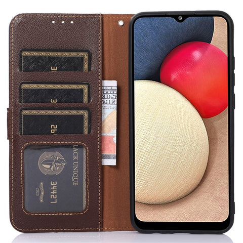 KHAZNEH For Motorola Moto G64 5G Wallet Case RFID Blocking Leather Phone Cover