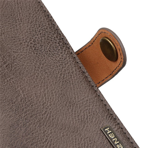 KHAZNEH For Oppo Reno12 Pro 5G (Global) Case Cowhide Texture Leather Wallet Stand Cover