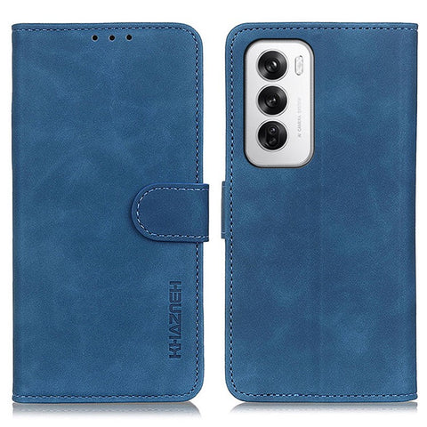 KHAZNEH For Oppo Reno12 5G (Global) Case PU Leather Retro Texture Phone Cover