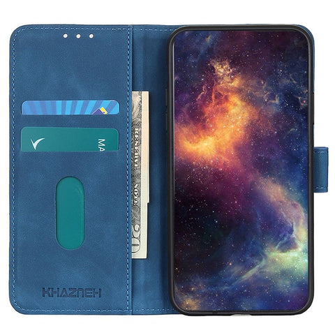 KHAZNEH For Oppo Reno12 5G (Global) Case PU Leather Retro Texture Phone Cover