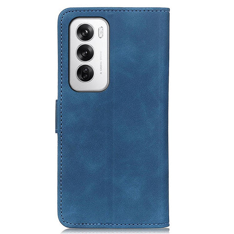 KHAZNEH For Oppo Reno12 5G (Global) Case PU Leather Retro Texture Phone Cover