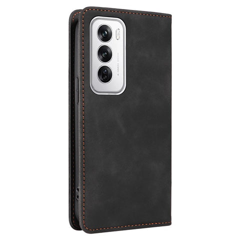 BETOPNICE 003 For Oppo Reno12 5G (Global) Case RFID Blocking PU Leather Phone Cover