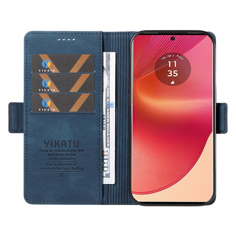 YIKATU YK-005 For Motorola Edge 50 Fusion 5G Phone Case Skin-Touch Leather Cover