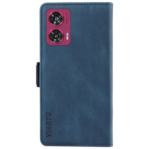 YIKATU YK-005 For Motorola Edge 50 Fusion 5G Phone Case Skin-Touch Leather Cover