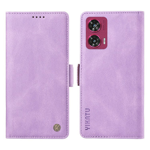YIKATU YK-005 For Motorola Edge 50 Fusion 5G Phone Case Skin-Touch Leather Cover