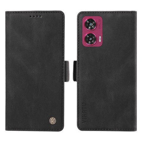 YIKATU YK-005 For Motorola Edge 50 Fusion 5G Phone Case Skin-Touch Leather Cover
