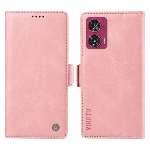 YIKATU YK-005 For Motorola Edge 50 Fusion 5G Phone Case Skin-Touch Leather Cover