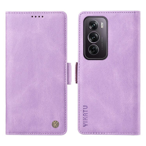 YIKATU YK-005 For Oppo Reno12 Pro 5G (Global) / (China) Phone Case Skin-Touch Leather Cover