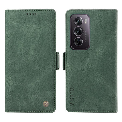 YIKATU YK-005 For Oppo Reno12 Pro 5G (Global) / (China) Phone Case Skin-Touch Leather Cover