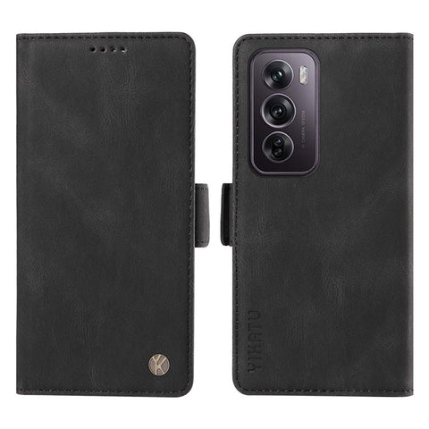 YIKATU YK-005 For Oppo Reno12 Pro 5G (Global) / (China) Phone Case Skin-Touch Leather Cover