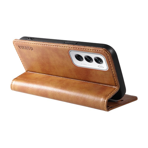 YIKATU YK-006 For Oppo Reno12 5G (Global) Wallet Case Litchi Texture Leather Phone Cover