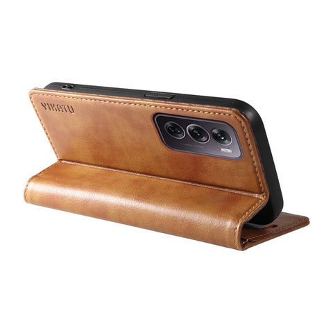 YIKATU YK-006 For Oppo Reno12 Pro 5G (Global) / (China) Wallet Phone Case Litchi Texture Leather Cover