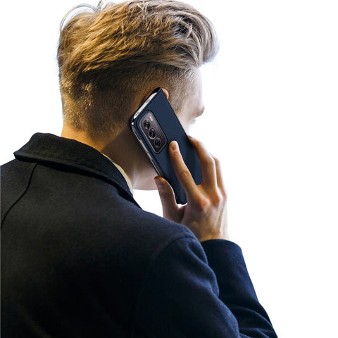 DUX DUCIS Skin Pro Series For Oppo Reno12 Pro 5G (Global) Case Leather Phone Cover with Card Slot