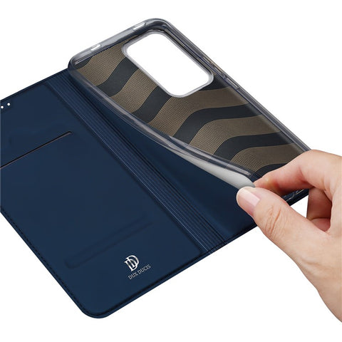 DUX DUCIS Skin Pro Series For Oppo Reno12 5G (Global) Case Leather Phone Cover with Card Slot