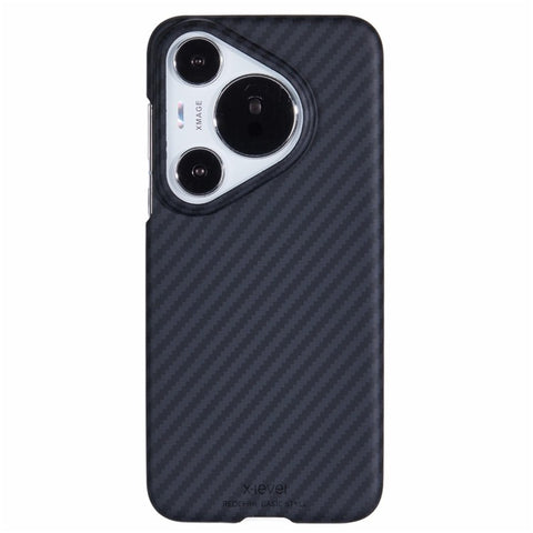 X-LEVEL For Huawei Pura 70 Pro / Pura 70 Pro+ Case Carbon Fiber Design PC Hard Cover