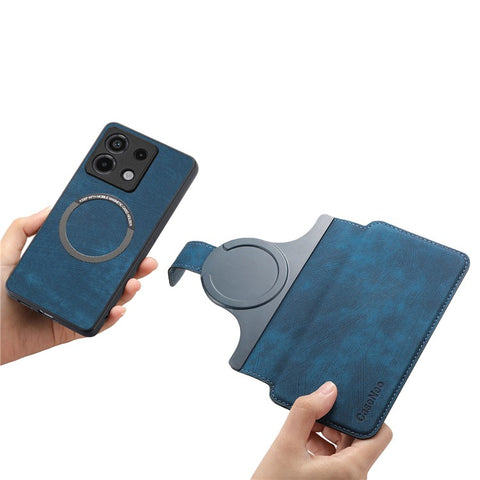 For Xiaomi Redmi Note 13 Pro 5G / Poco X6 5G Magnetic Case CASENEO Detachable Leather Phone Wallet Cover