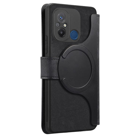 For Xiaomi Redmi 12C 4G Magnetic Case CASENEO Detachable Leather Phone Wallet Cover