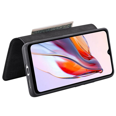 For Xiaomi Redmi 12C 4G Magnetic Case CASENEO Detachable Leather Phone Wallet Cover