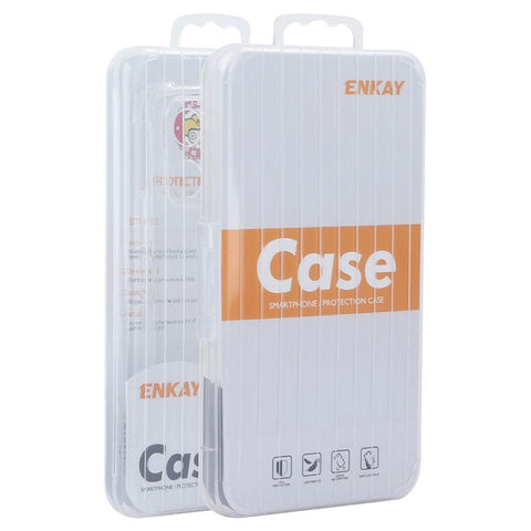 ENKAY HAT PRINCE For Oppo Reno12 5G (Global) Clear Case Corner Airbag TPU Phone Cover