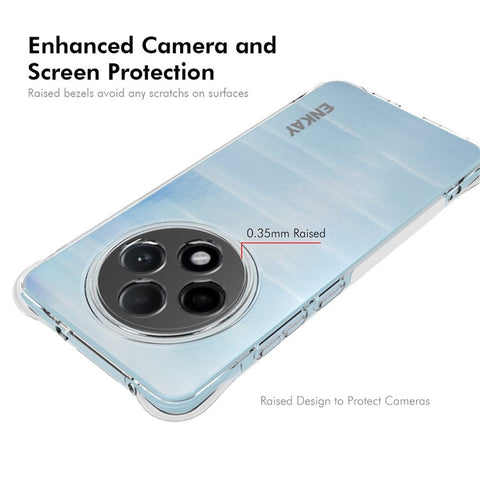 ENKAY HAT PRINCE For Oppo Reno12 F 5G Case Corner Airbag TPU Crystal Clear Phone Cover