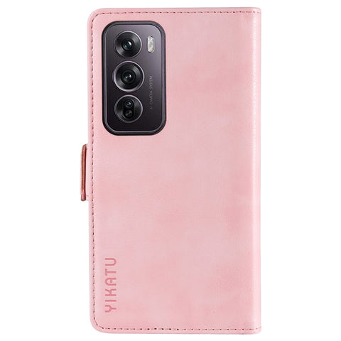YIKATU YK-007 For Oppo Reno12 Pro 5G (Global) / (China) Phone Case Litchi Texture Leather Cover