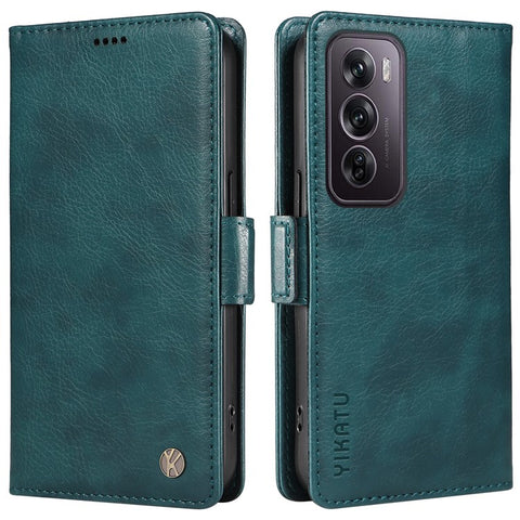 YIKATU YK-007 For Oppo Reno12 Pro 5G (Global) / (China) Phone Case Litchi Texture Leather Cover