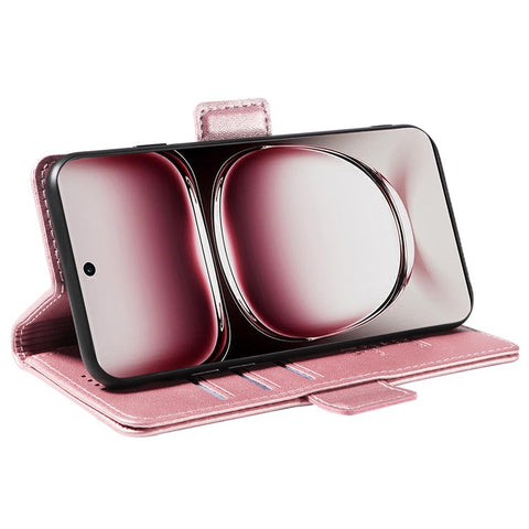 YIKATU YK-003 For Oppo Reno12 Pro 5G (Global) / (China) Case Side Clasps Anti-Drop Leather Phone Cover