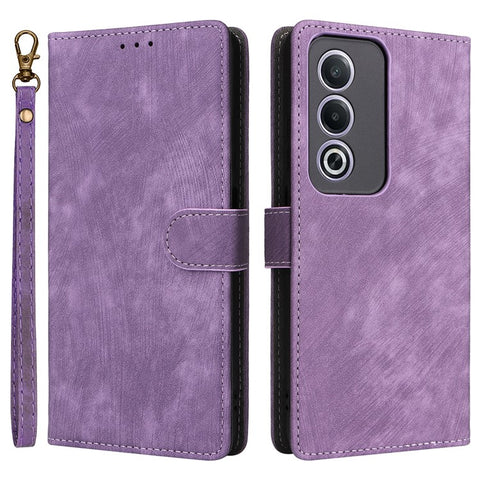 For Oppo A80 5G / A3 Pro (Global) 5G / K12x 5G (India) / A3x 5G (China) Leather Case RFID Blocking Wallet Phone Cover with Strap