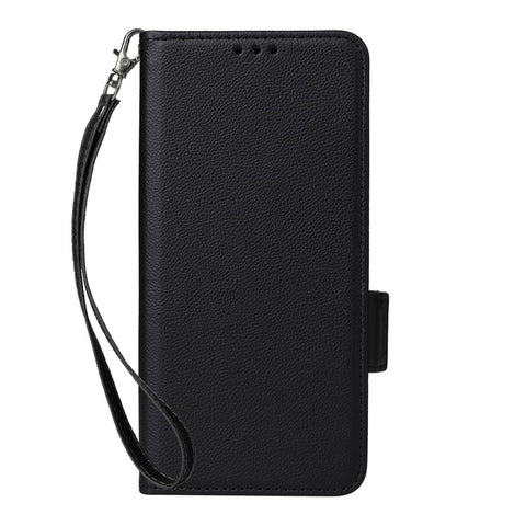 For Oppo A80 5G / A3 Pro (Global) 5G / K12x 5G (India) / A3x 5G (China) Case with Wrist Strap Litchi Texture PU Leather Wallet Phone Cover